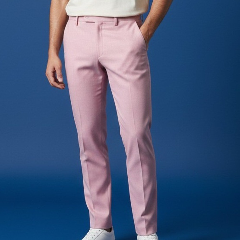 Inserch P31 Men's 40 NWT Desert Rose Linen Cotton Dress Pants